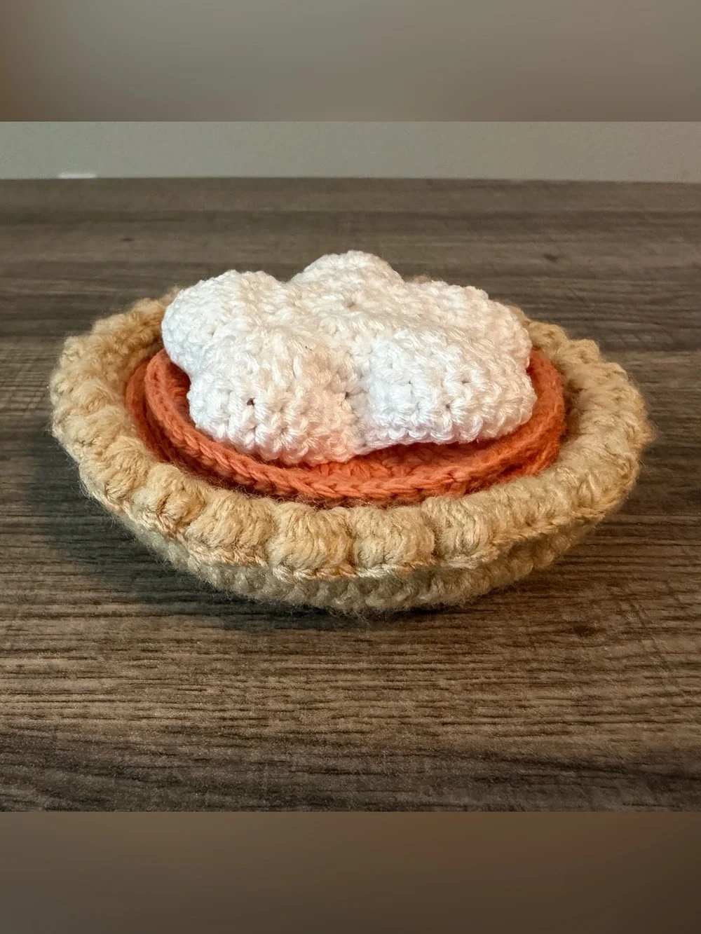 Handmade Pumpkin Pie Coasters